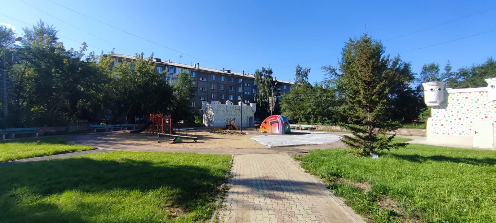 Научная детская площадка в г. Красноярск